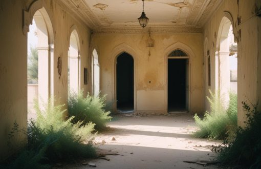 Abandoned historic mansions